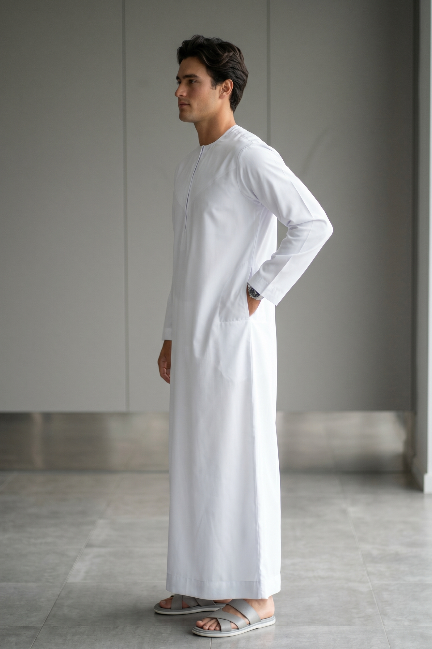 Emirati Thobe - White