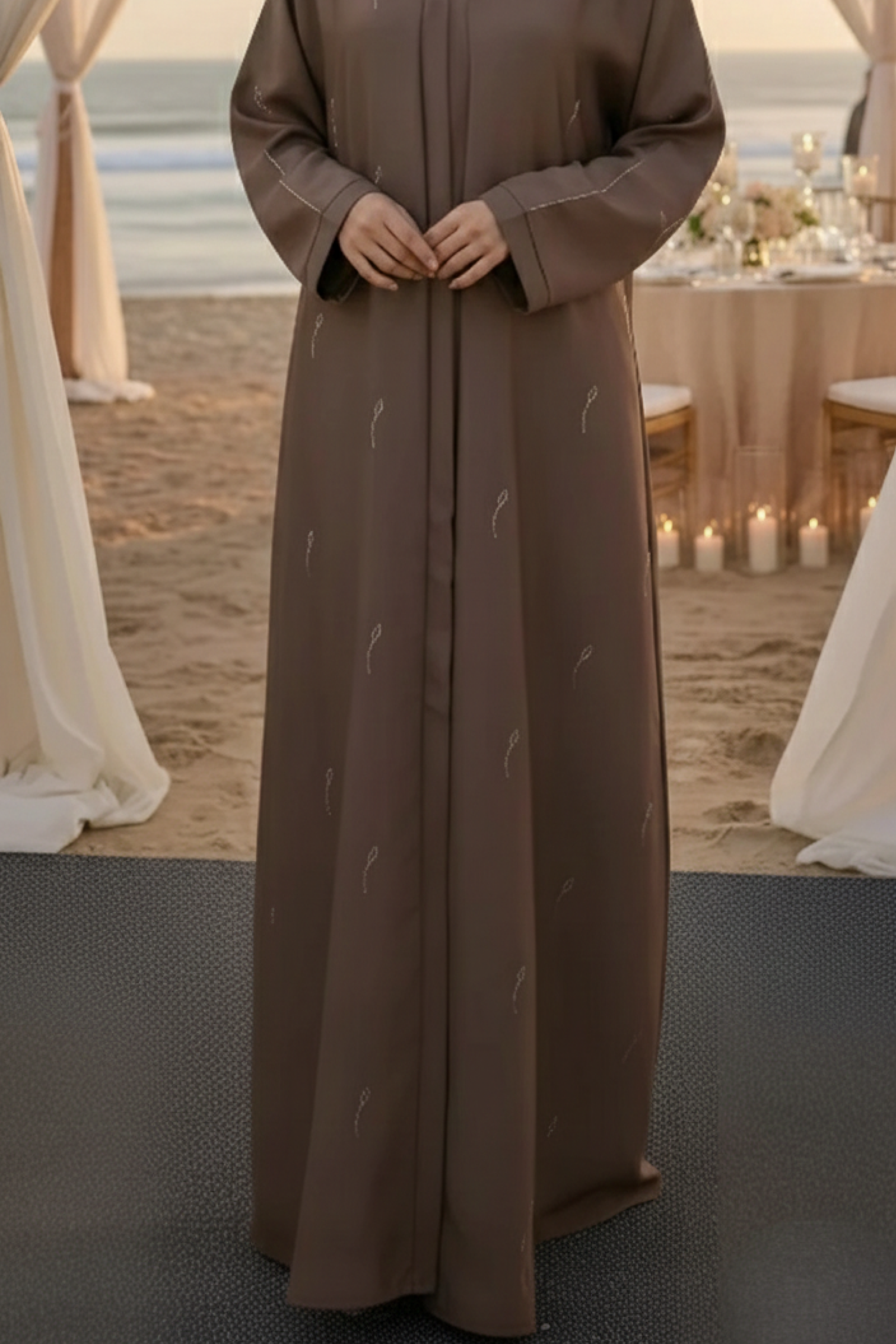 Brown Muse Abaya
