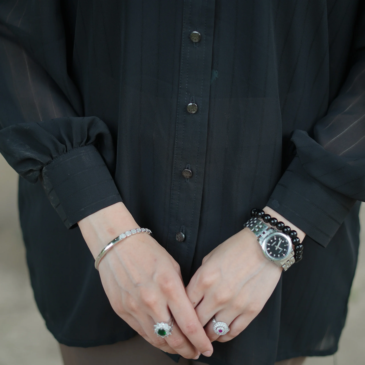 Velvet Shadow Shirt