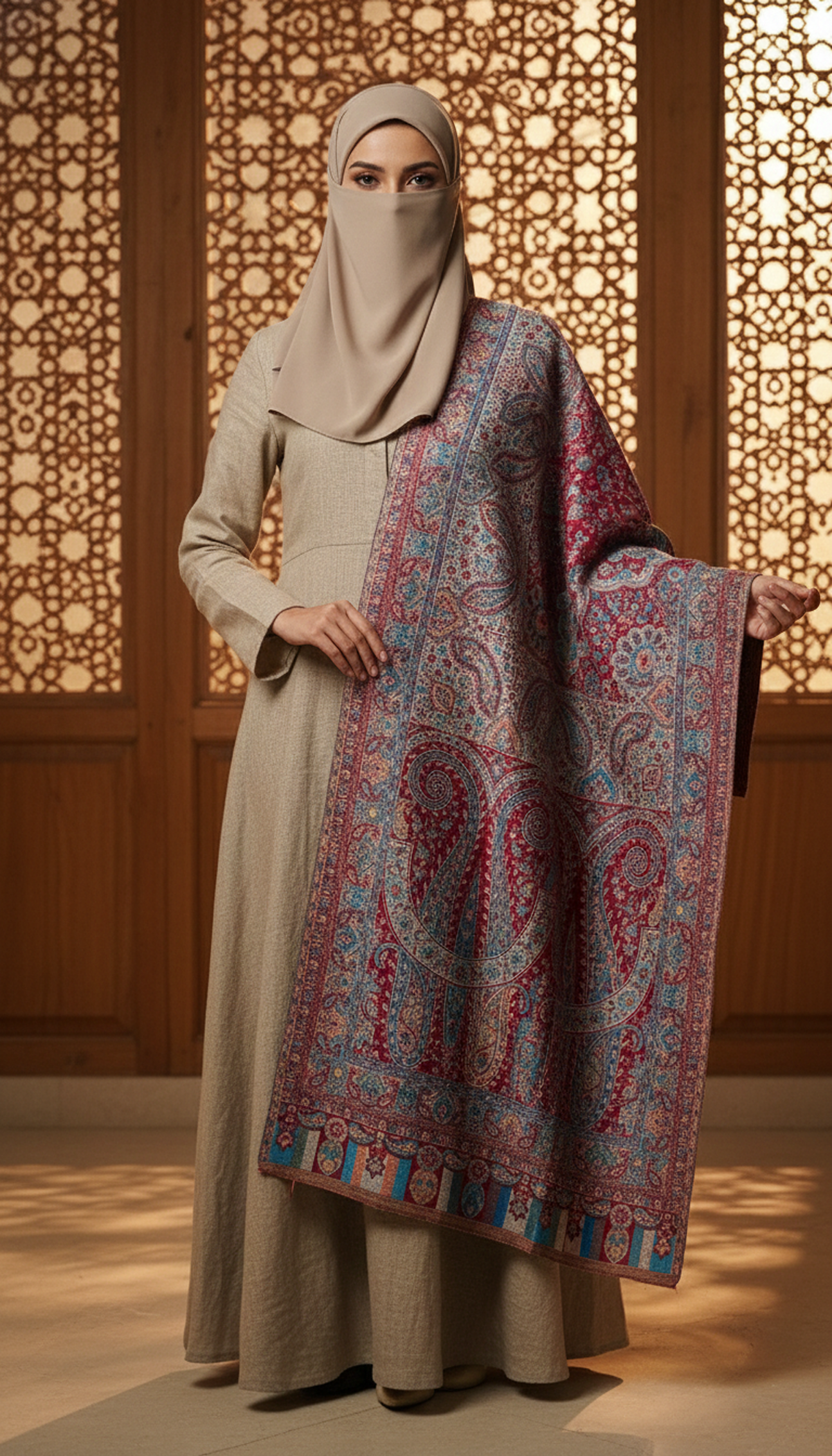 D/S Jamawar Kani Shawl